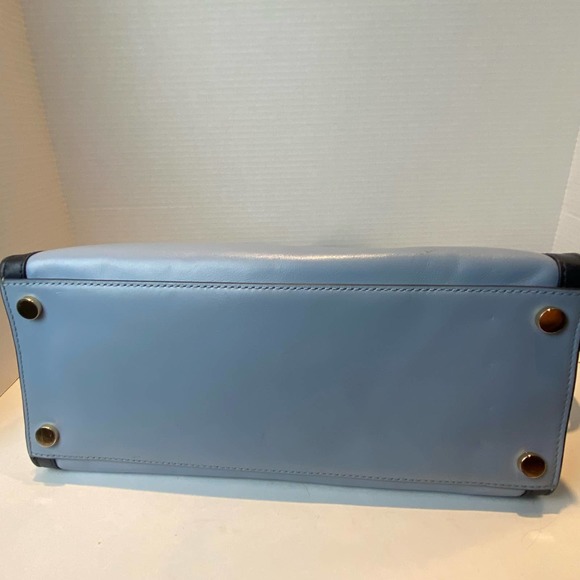 Michael Kors Whitney Blue Leather Handbag - Picture 4 of 16